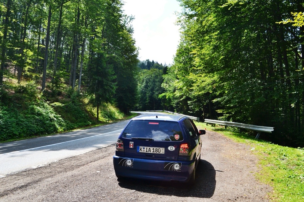 Climbing the Transfagarasan